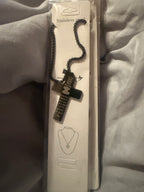Cross with initial