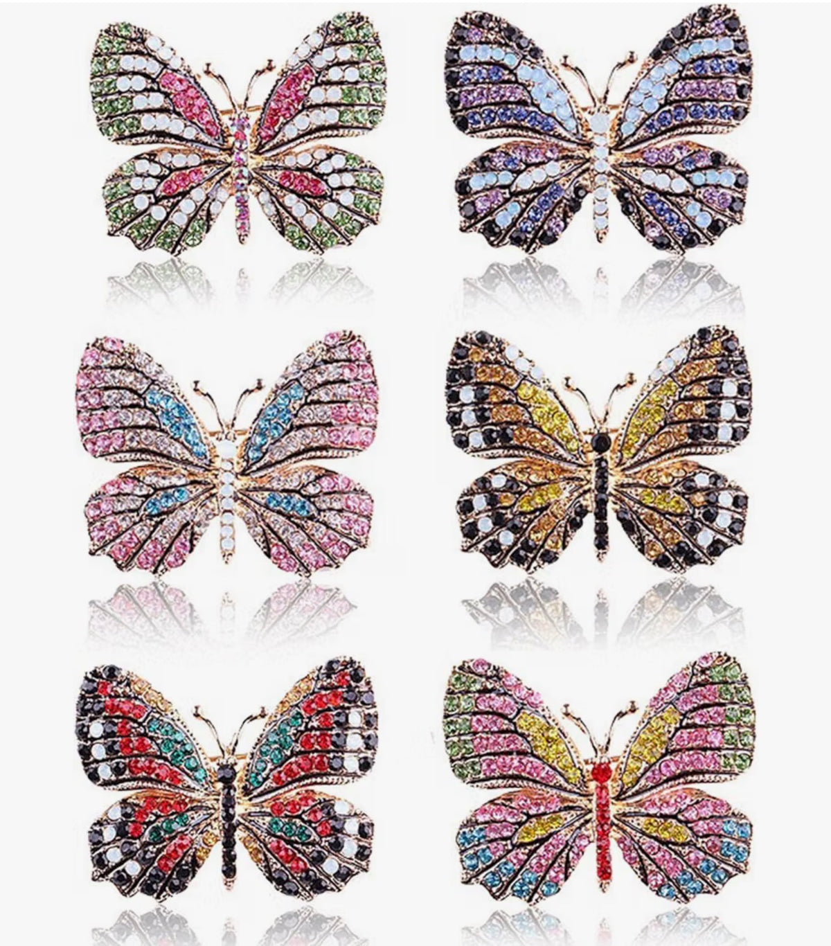 Butterfly brooch