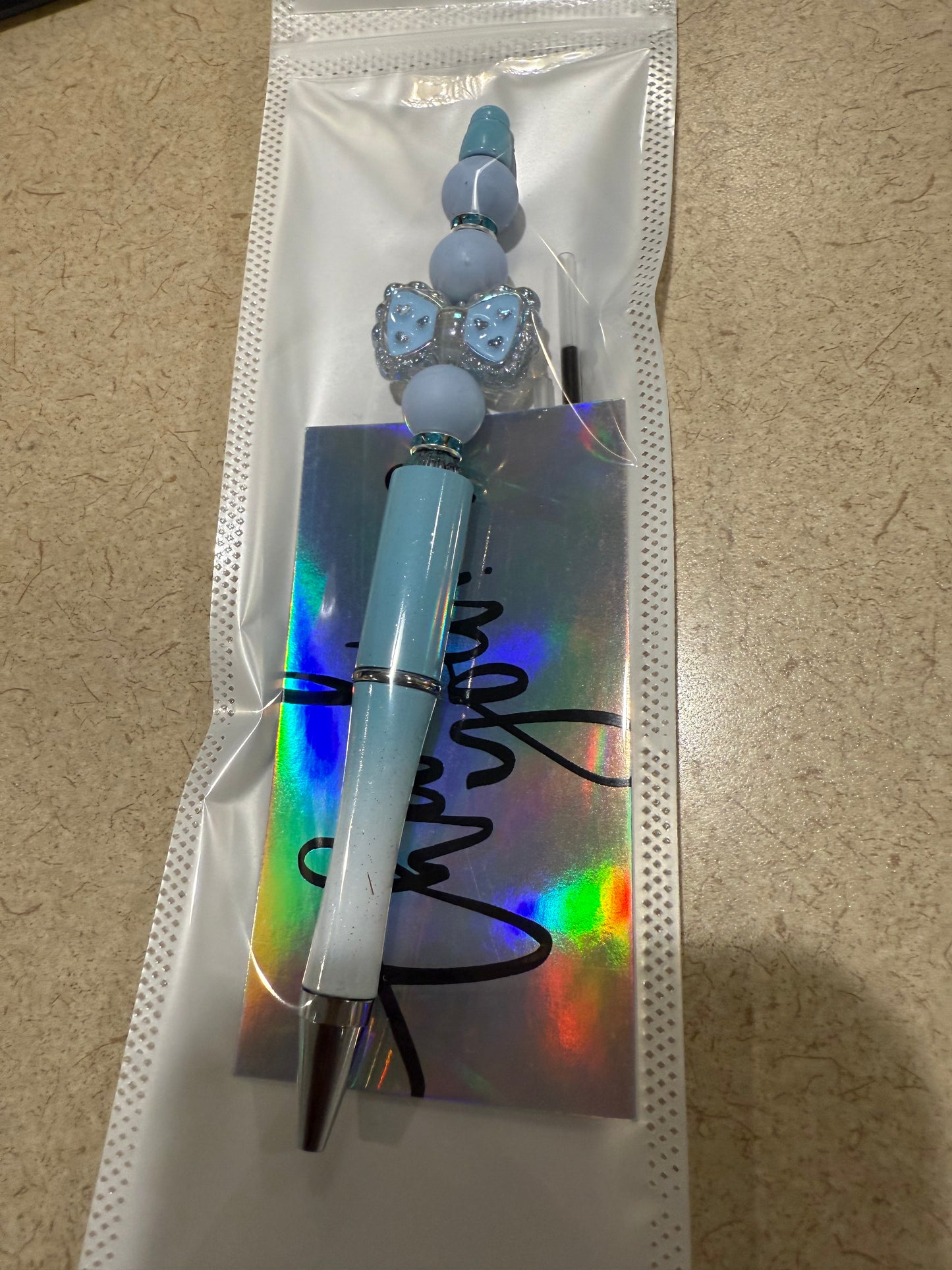 Hand made beaded pens