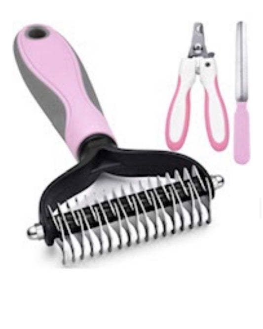 dog brush for shredding