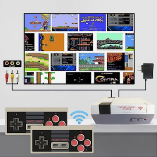 CLASSIC PLUG IN GAME WITH BUILT IN 620 GAMES