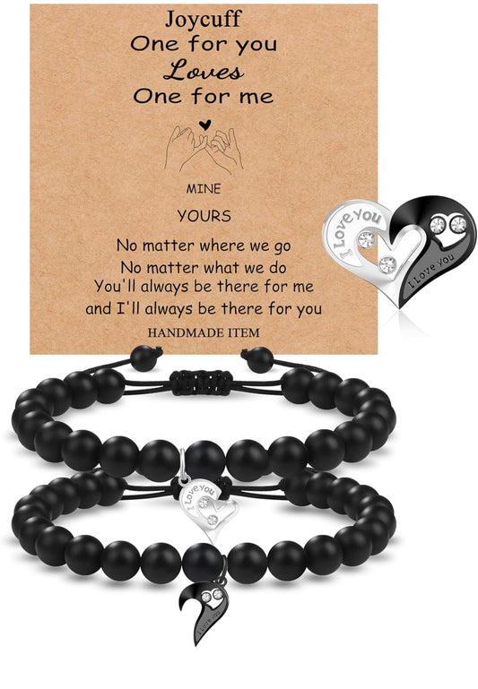 Black matching bracelet