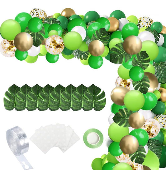 Jungle balloon arch