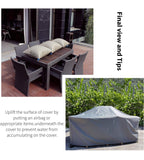 Patio furniture cover