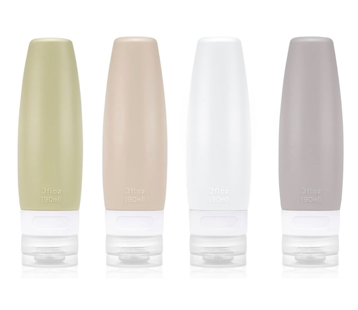 Travel size reusable containers