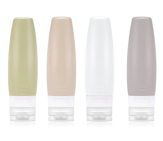 Travel size reusable containers