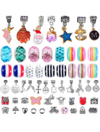 Unicorn charm bracelet making kit