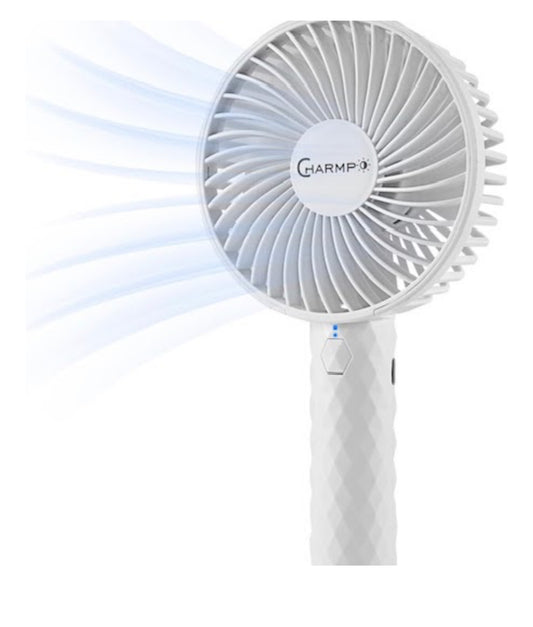 Rechargeable hand fan