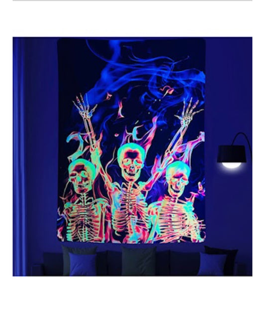 Glow in the dark Tapestry