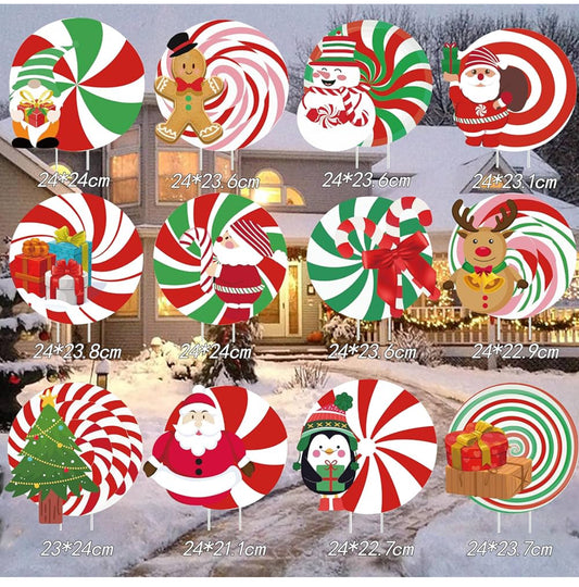 Christmas yard decorations