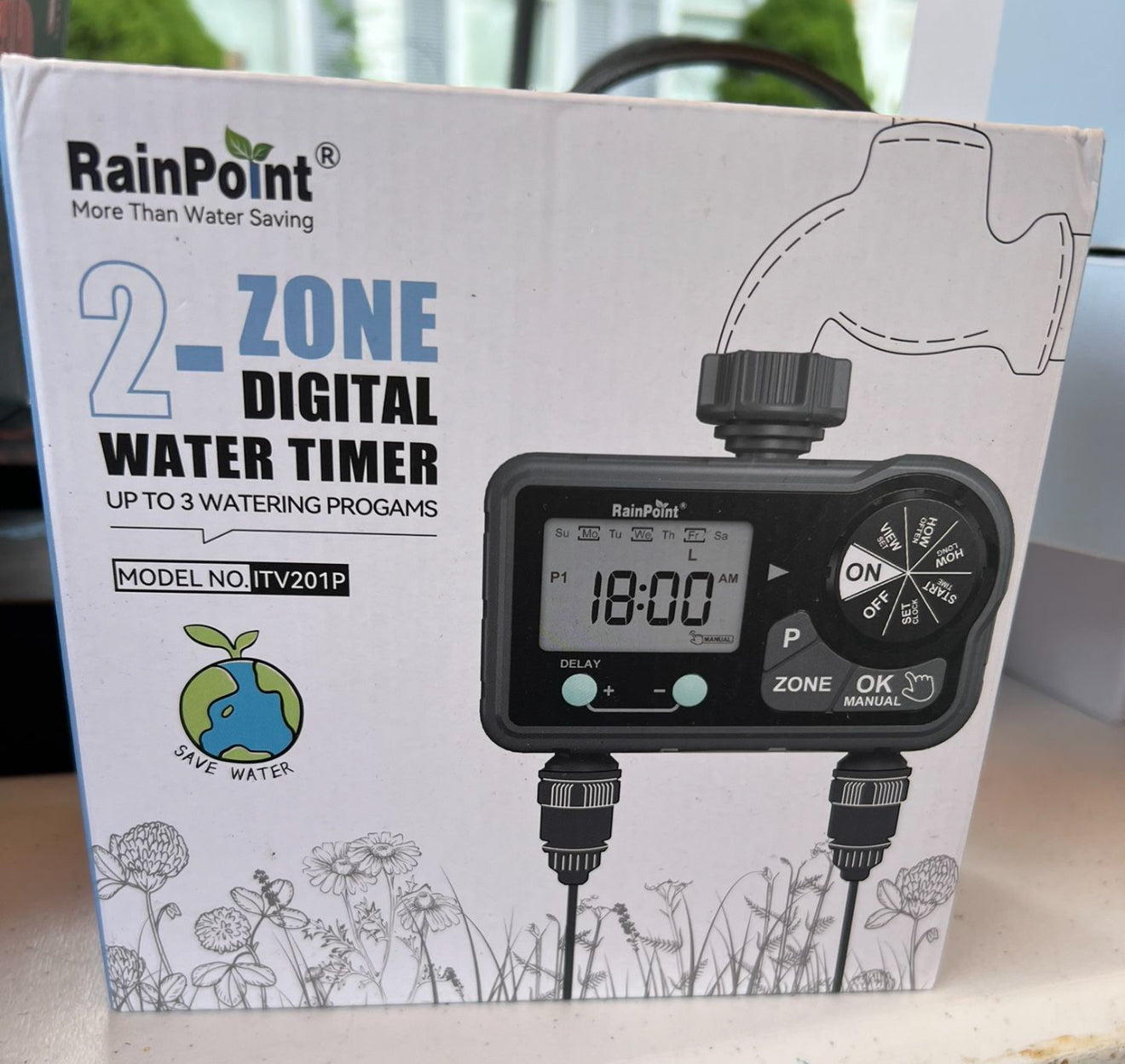 Digital Water sprinkler timer