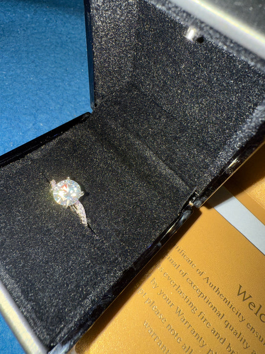 Moissanite Ring