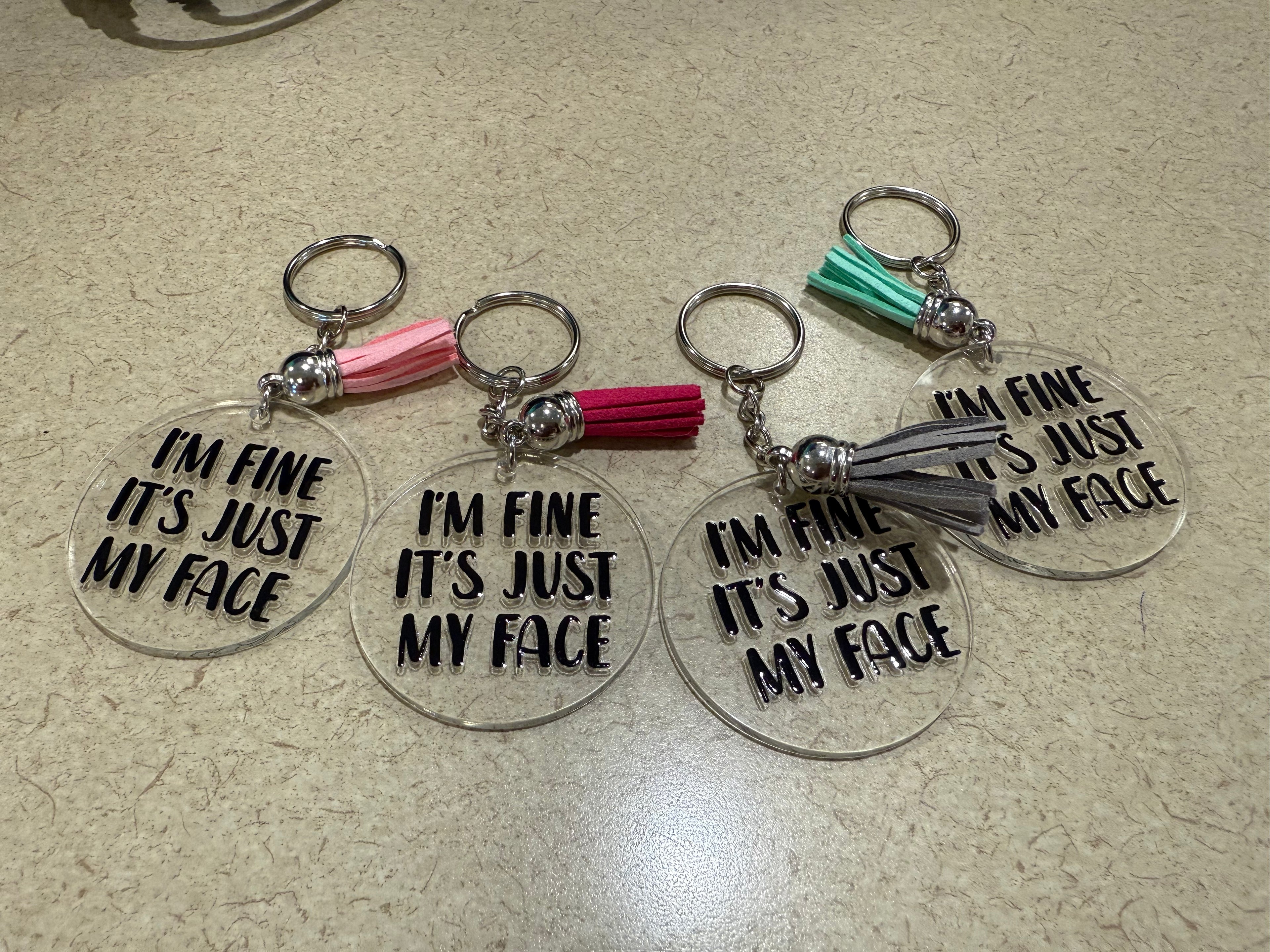 Key chain with tassel