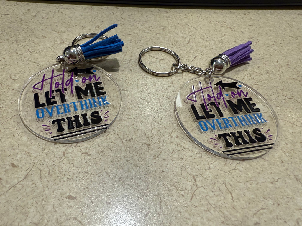 Key chain with tassel