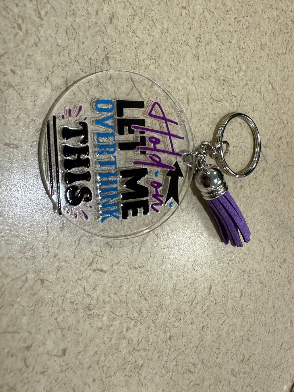 Key chain with tassel