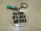 Key chain with tassel