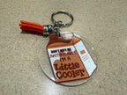 Key chain with tassel