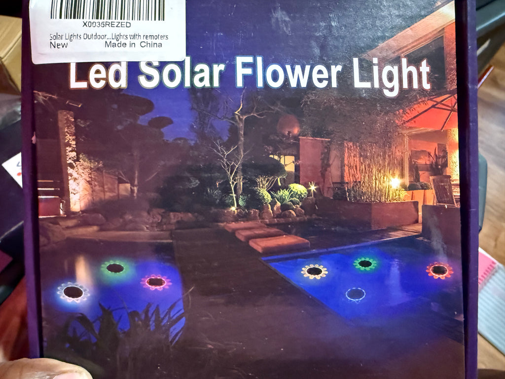 sunflower solar light