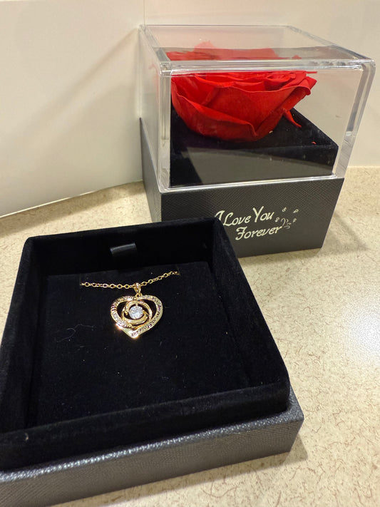 Gold plated necklace