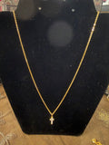 Small cross cubic zirconia